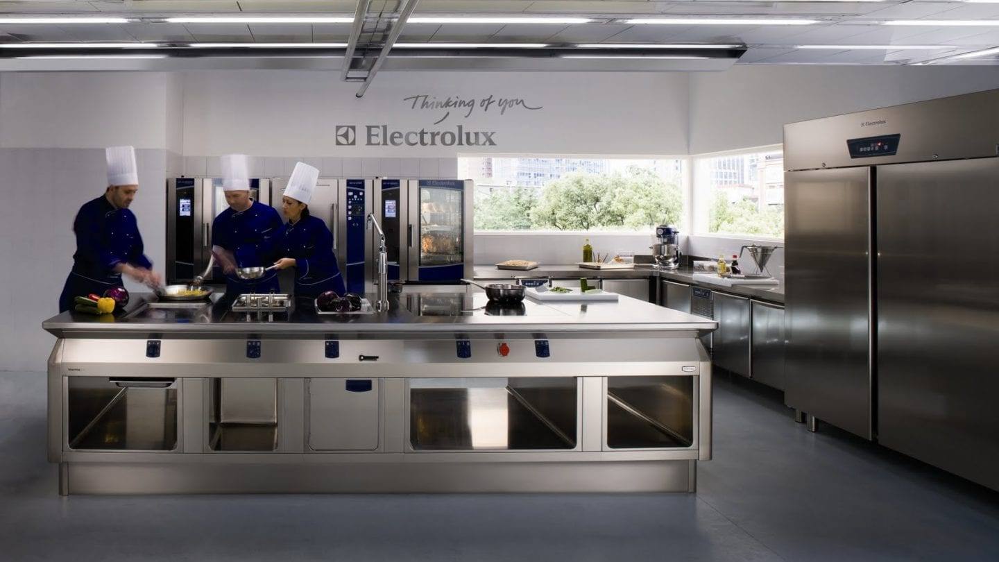 Cocina electrolux