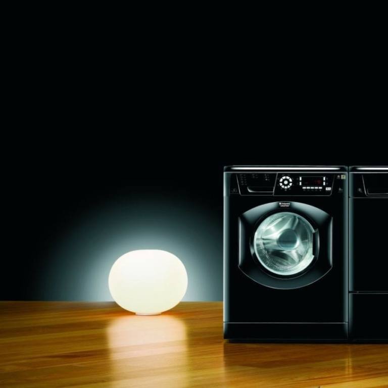 Hotpoint-Black-Washing-Machine