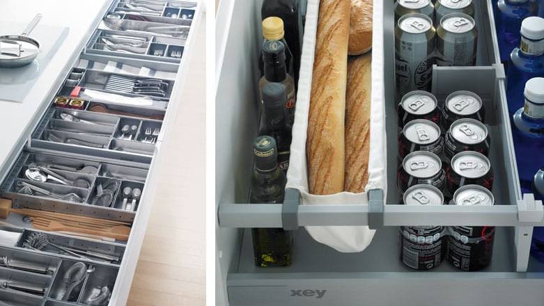 Soluciones prácticas para que los armarios de esquina de la cocina